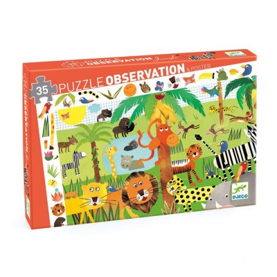Puzzle observation La jungle
