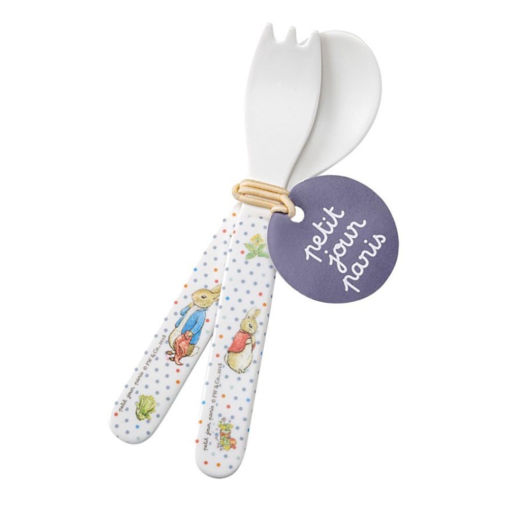 Ensemble De Couverts Enfants Peter Rabbit - Couteau, Fourchette, Cuillère En Métal, 15,5 Cm | Sans BPA, Lave-vaisselle