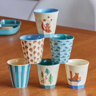 Lot de 6 petites timbales...