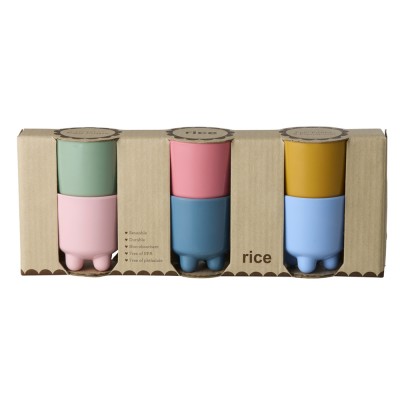 Lot de 6 coquetiers RICE...