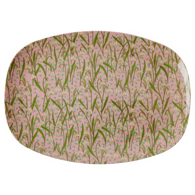 Assiette rectangulaire RICE...