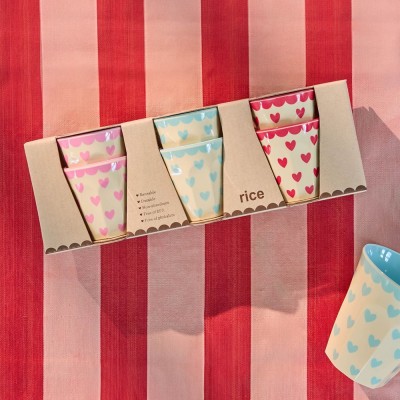 Lot de 6 expresso cups RICE...