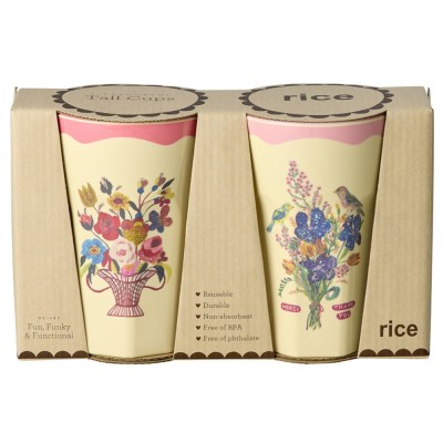 Lot de 2 Timbales hautes...