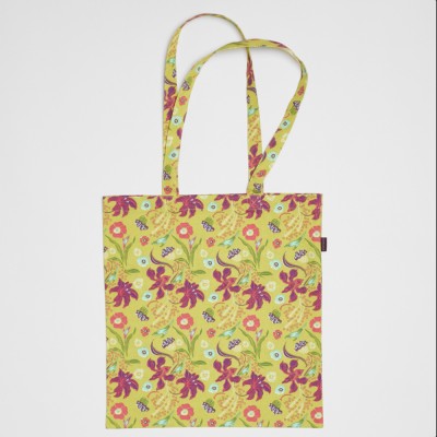 Tote bag Iris gold