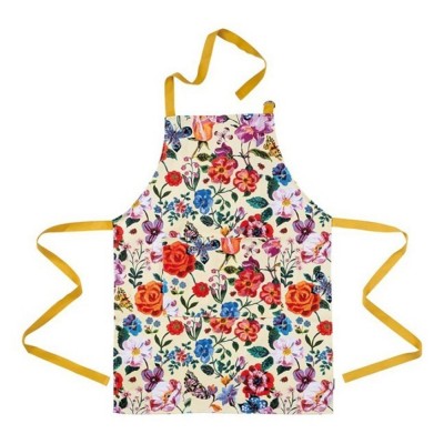 Tablier coton fleuri...