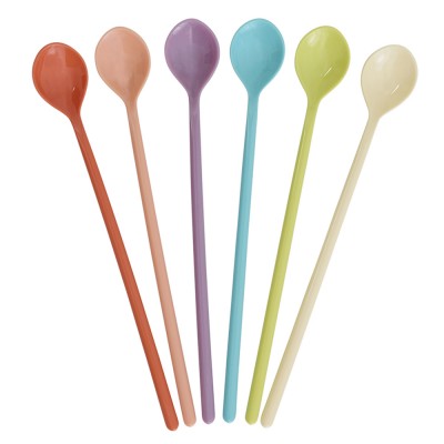 Lot de 6 longues cuillères...