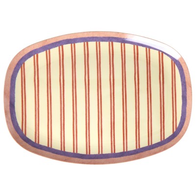 Assiette rectangulaire RICE...