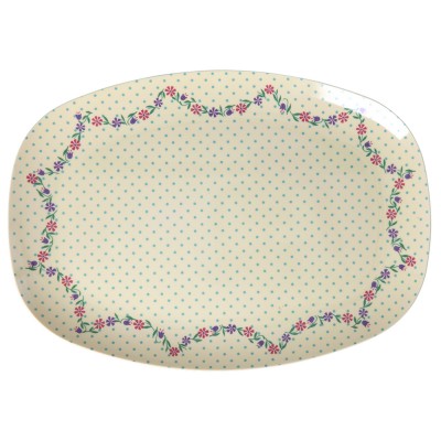 Assiette rectangulaire RICE...