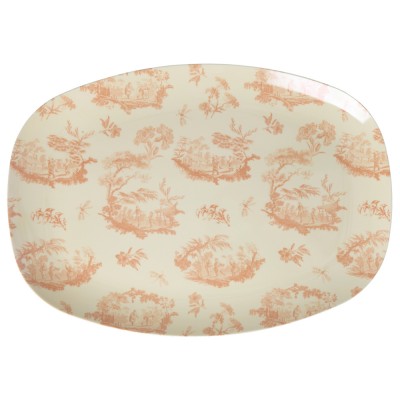 Assiette rectangulaire RICE...