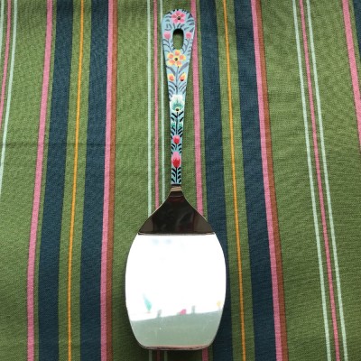 Pelle de service folk cyan