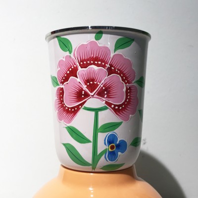 Gobelet émaillé PM Pivoine...