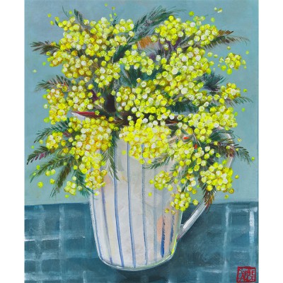 SA410 - Pot au mimosa