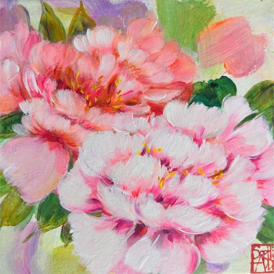 SA406 - Pivoines de printemps