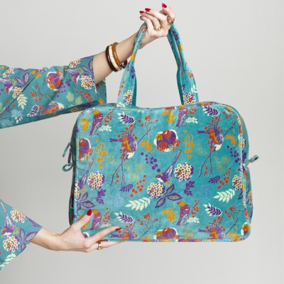 Week-end Bag velours Birdy...