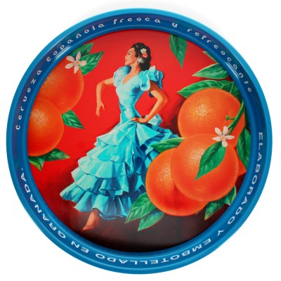 Plateau rond Cerveza