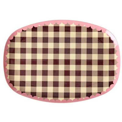 Assiette rectangulaire RICE...