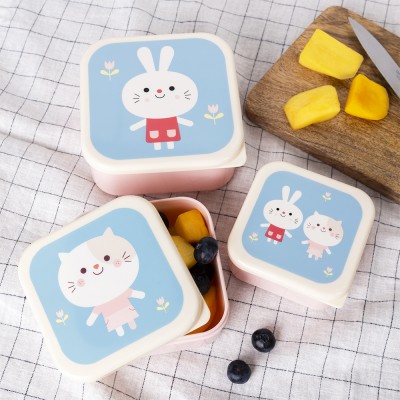 Set de 3 lunch boxes Lottie...