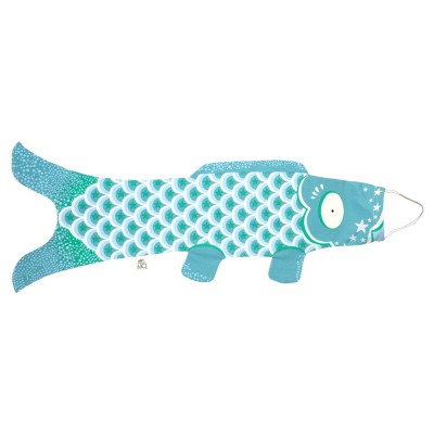 Koinobori bleu Caraïbes (S)