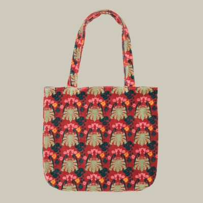 Tote velours William brick